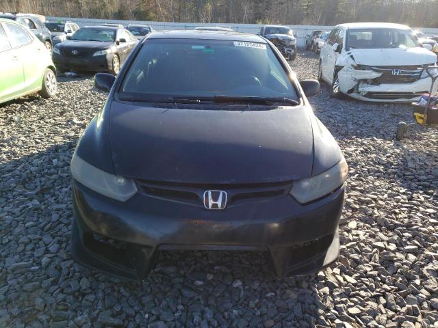 2HGFG2A51BH700203 - 2011 HONDA CIVIC SI BLACK photo 5