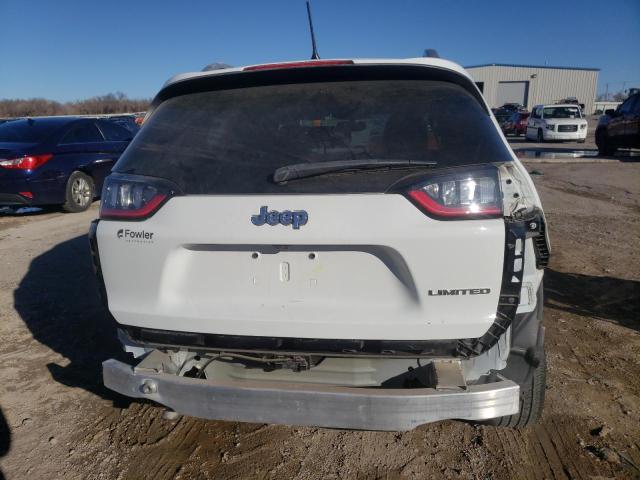 1C4PJLDB7KD297918 - 2019 JEEP CHEROKEE LIMITED WHITE photo 6