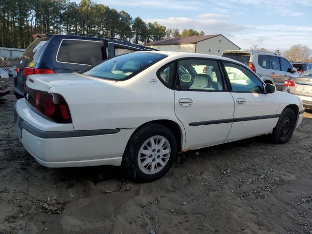 2G1WF52E929203498 - 2002 CHEVROLET IMPALA WHITE photo 3