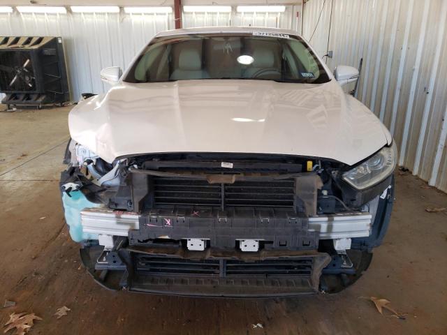 3FA6P0HD4ER329133 - 2014 FORD FUSION SE WHITE photo 5