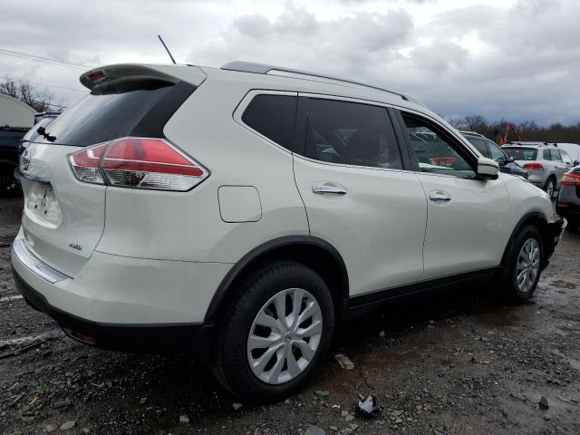 JN8AT2MV6GW131085 - 2016 NISSAN ROGUE S WHITE photo 3