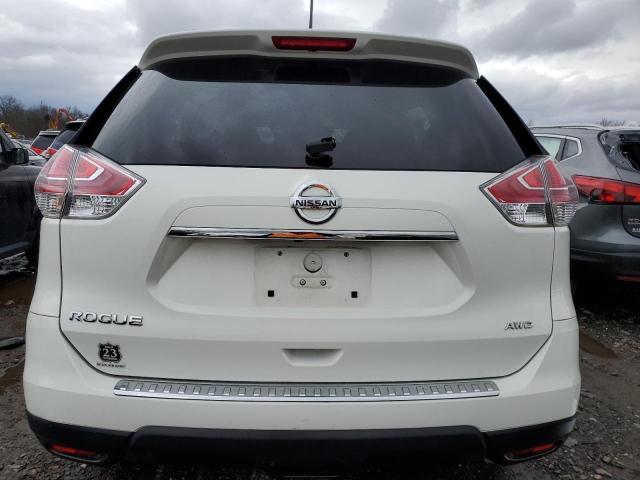 JN8AT2MV6GW131085 - 2016 NISSAN ROGUE S WHITE photo 6