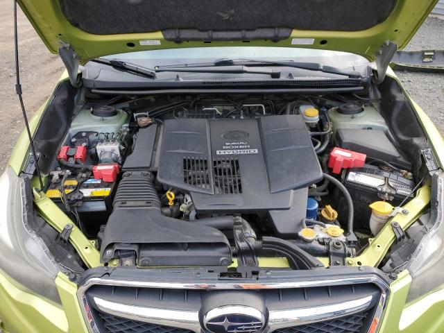 JF2GPBCC6EH263065 - 2014 SUBARU XV CROSSTR 2.0I HYBRID GREEN photo 11