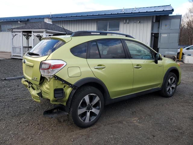 JF2GPBCC6EH263065 - 2014 SUBARU XV CROSSTR 2.0I HYBRID GREEN photo 3