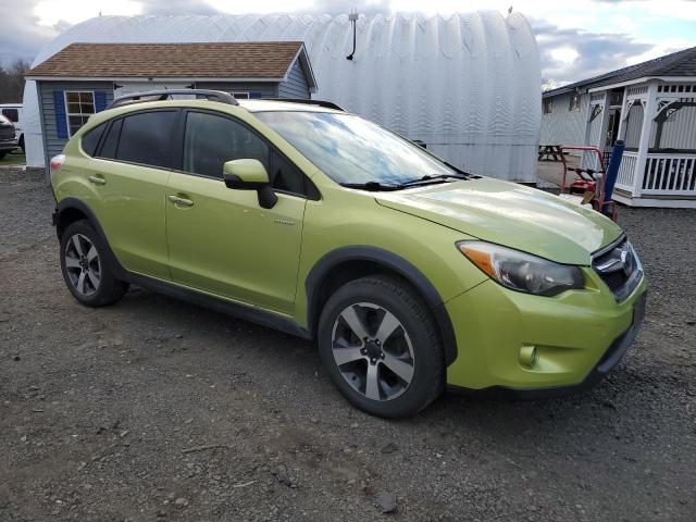 JF2GPBCC6EH263065 - 2014 SUBARU XV CROSSTR 2.0I HYBRID GREEN photo 4