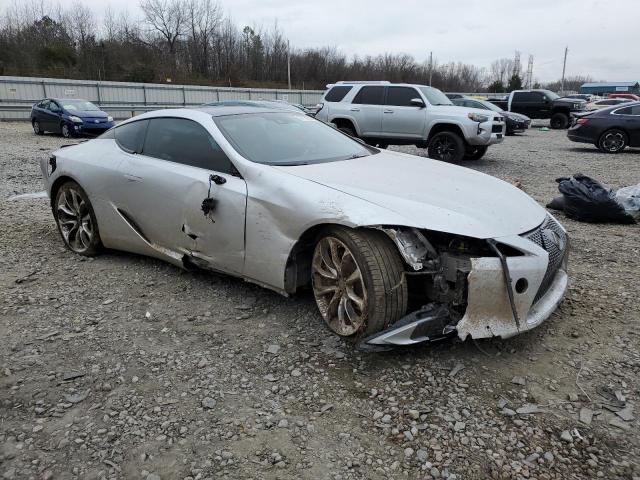 JTHHP5AY1JA000941 - 2018 LEXUS LC 500 WHITE photo 4