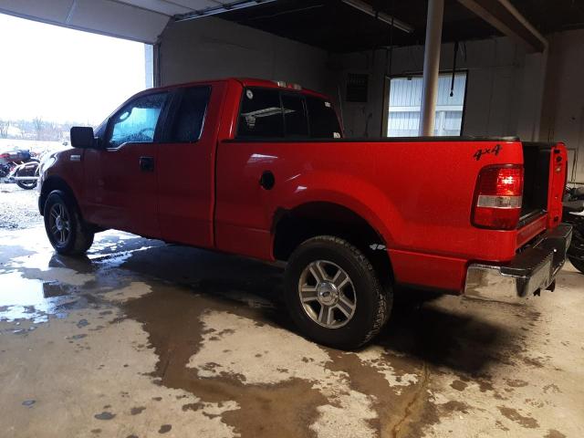 1FTPX14575NA76590 - 2005 FORD F150 RED photo 2