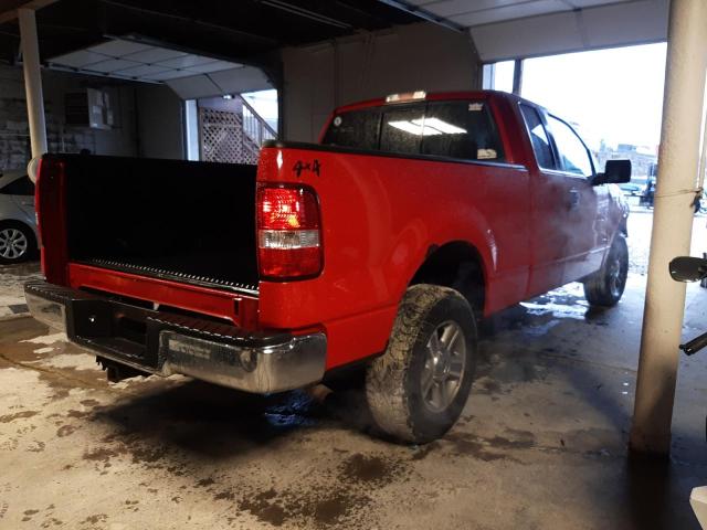 1FTPX14575NA76590 - 2005 FORD F150 RED photo 3