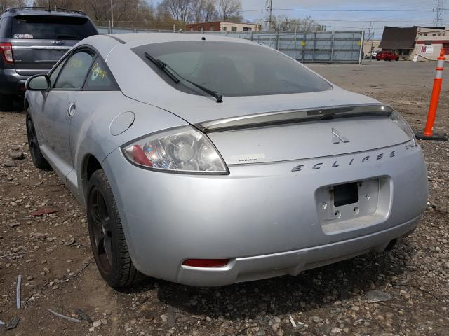 4A3AK34T27E013024 - 2007 MITSUBISHI ECLIPSE GT  photo 3