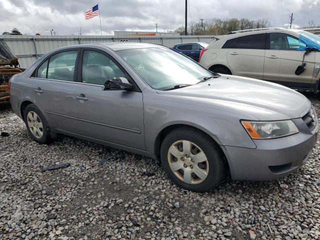 5NPET46F18H387463 - 2008 HYUNDAI SONATA GLS SILVER photo 4