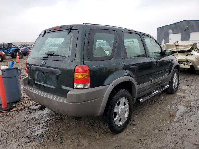 1FMYU04191KA52688 - 2001 FORD ESCAPE XLT GREEN photo 3