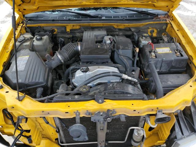 1GTDS13E578182413 - 2007 GMC CANYON YELLOW photo 11