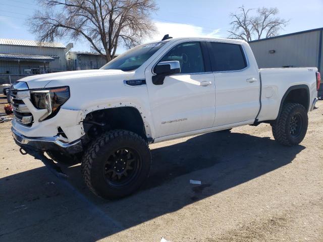 3GTUUBED3NG616503 - 2022 GMC SIERRA K1500 SLE WHITE photo 1