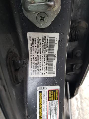 19XFA1F94AE009523 - 2010 HONDA CIVIC EXL ნაცრისფერი ფოტო 12