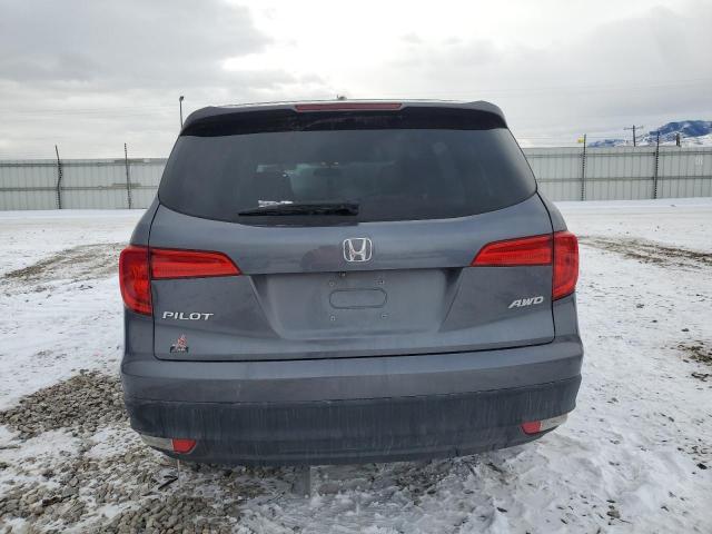 5FNYF6H57GB112732 - 2016 HONDA PILOT EXL GRAY photo 6