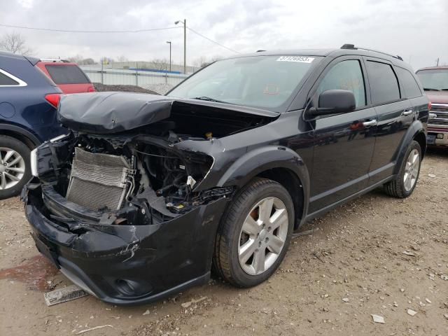 3C4PDCDG3DT545033 - 2013 DODGE JOURNEY CREW BLACK photo 1