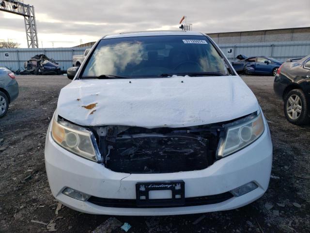 5FNRL5H65BB066116 - 2011 HONDA ODYSSEY EXL WHITE photo 5