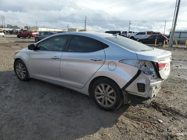 KMHDH4AE2FU241227 - 2015 HYUNDAI ELANTRA SE SILVER photo 2