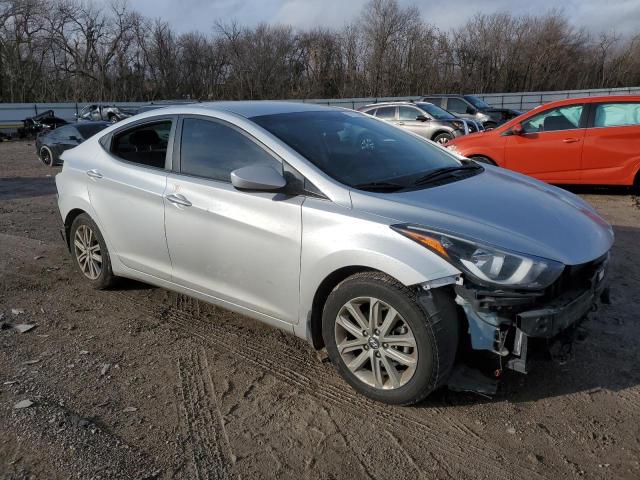 KMHDH4AE2FU241227 - 2015 HYUNDAI ELANTRA SE SILVER photo 4