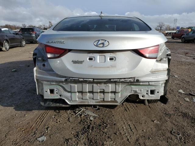 KMHDH4AE2FU241227 - 2015 HYUNDAI ELANTRA SE SILVER photo 6