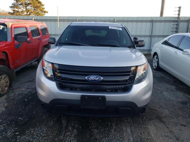 1FM5K8AR7FGC08870 - 2015 FORD EXPLORER POLICE INTERCEPTOR SILVER photo 5