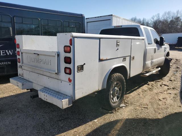 1FDWX35508EA37040 - 2008 FORD F350 SRW SUPER DUTY WHITE photo 3