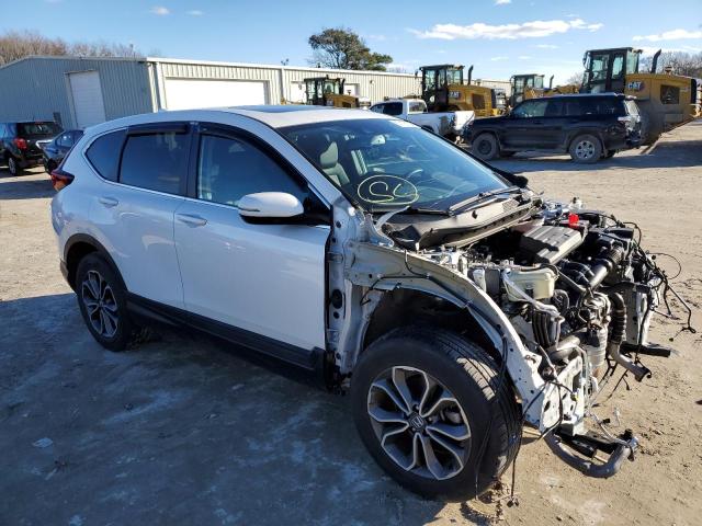 2HKRW2H85NH607811 - 2022 HONDA CR-V EXL WHITE photo 4