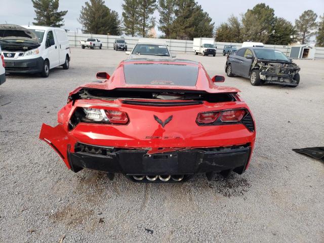 1G1YB2D70G5116871 - 2016 CHEVROLET CORVETTE STINGRAY 1LT RED photo 6