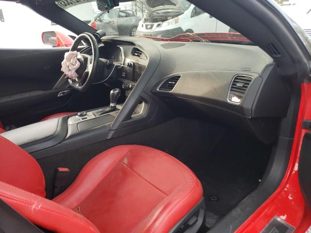 1G1YB2D70G5116871 - 2016 CHEVROLET CORVETTE STINGRAY 1LT RED photo 8