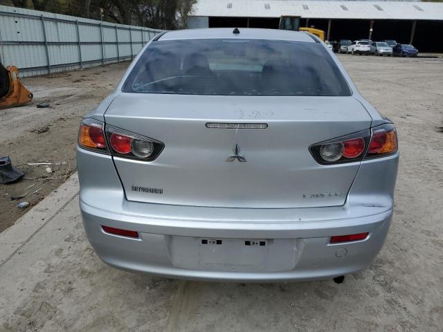 JA32U2FU6BU042816 - 2011 MITSUBISHI LANCER ES/ES SPORT SILVER photo 6