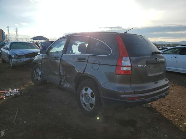 5J6RE3H35BL058156 - 2011 HONDA CR-V LX GRAY photo 2