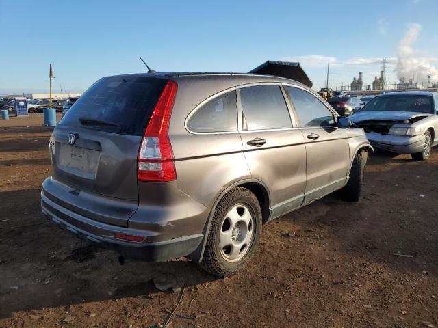 5J6RE3H35BL058156 - 2011 HONDA CR-V LX GRAY photo 3