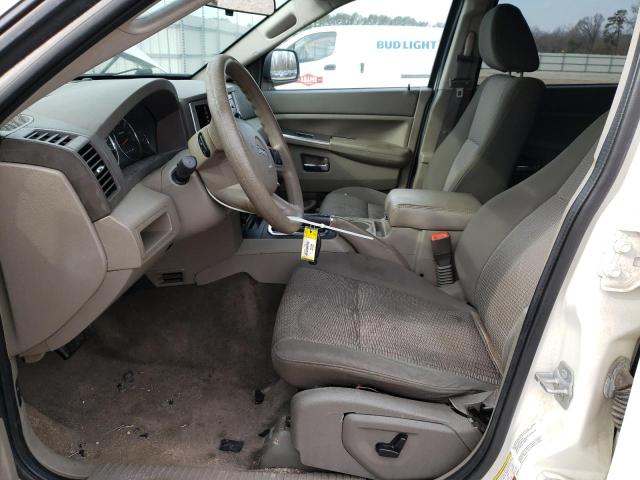 1J4PS4GKXAC136976 - 2010 JEEP GRAND CHER LAREDO Ақ фото 7