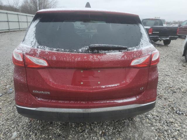 2GNAXJEV1J6332474 - 2018 CHEVROLET EQUINOX LT BURGUNDY photo 6