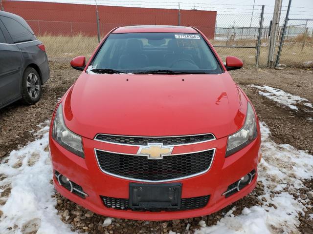 1G1PG5SB7E7288855 - 2014 CHEVROLET CRUZE LTZ RED photo 5