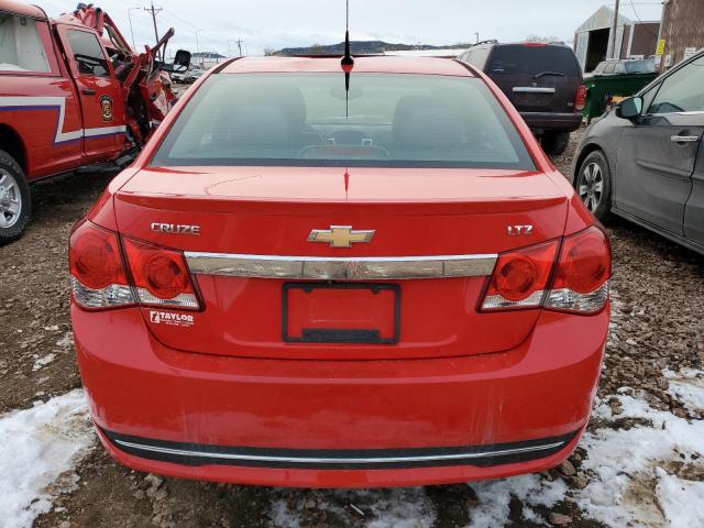 1G1PG5SB7E7288855 - 2014 CHEVROLET CRUZE LTZ RED photo 6