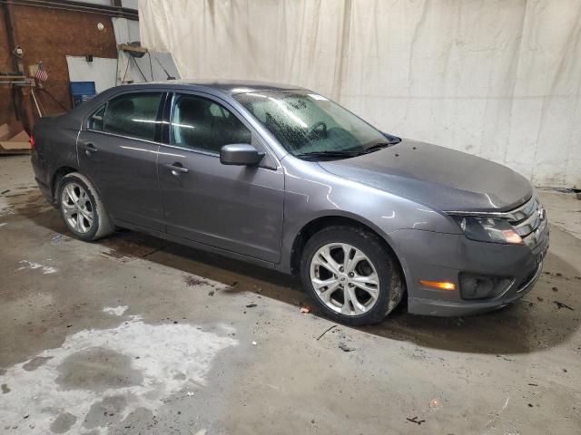 3FAHP0HG6CR105040 - 2012 FORD FUSION SE GRAY photo 4