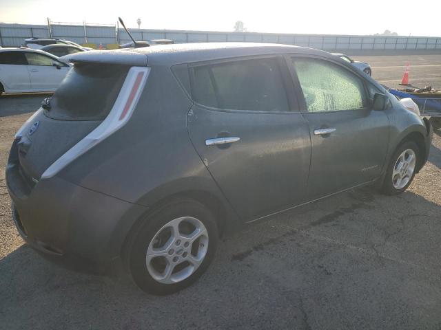 1N4AZ0CP9DC408767 - 2013 NISSAN LEAF S GRAY photo 3