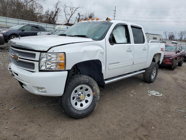 3GCPKSE79DG262501 - 2013 CHEVROLET SILVERADO K1500 LT WHITE photo 1