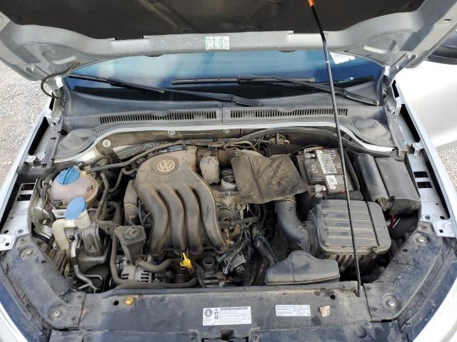 3VW2K7AJ6EM228301 - 2014 VOLKSWAGEN JETTA BASE SILVER photo 11