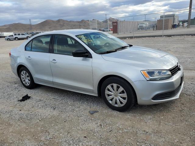 3VW2K7AJ6EM228301 - 2014 VOLKSWAGEN JETTA BASE SILVER photo 4