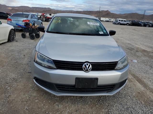 3VW2K7AJ6EM228301 - 2014 VOLKSWAGEN JETTA BASE SILVER photo 5