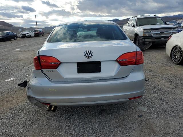 3VW2K7AJ6EM228301 - 2014 VOLKSWAGEN JETTA BASE SILVER photo 6