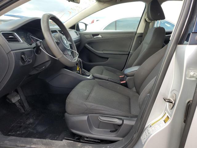 3VW2K7AJ6EM228301 - 2014 VOLKSWAGEN JETTA BASE SILVER photo 7