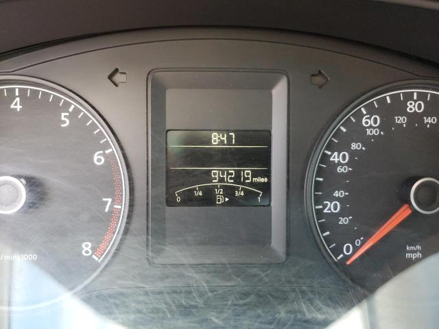 3VW2K7AJ6EM228301 - 2014 VOLKSWAGEN JETTA BASE SILVER photo 9