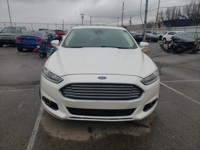 3FA6P0LU0ER118793 - 2014 FORD FUSION SE HYBRID WHITE photo 5