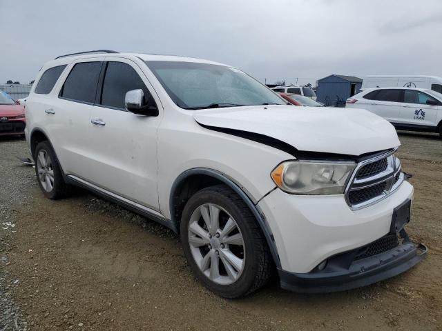 1D4RE4GG2BC730774 - 2011 DODGE DURANGO CREW WHITE photo 4