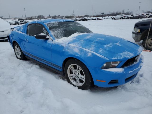 1ZVBP8AM7C5287572 - 2012 FORD MUSTANG BLUE photo 4