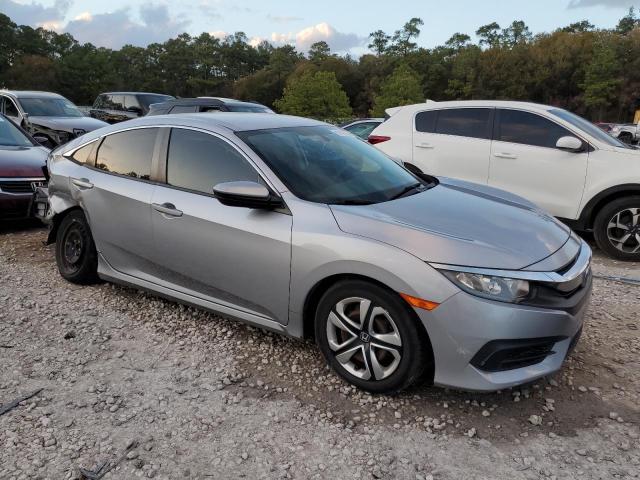 2HGFC2F52JH583685 - 2018 HONDA CIVIC LX SILVER photo 4