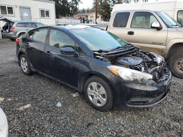 KNAFK4A63G5598058 - 2016 KIA FORTE LX BLACK photo 4